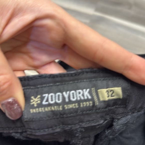 🏁 Zoo York Slim Chino Pants in Charcoal size 32 - Picture 4 of 9